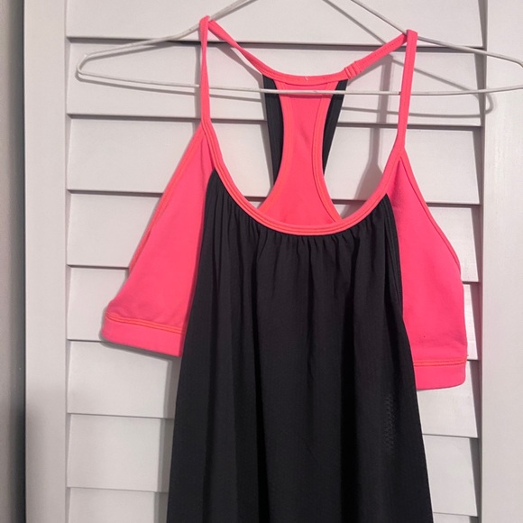 Lululemon bralette and workout top. Pink. Small - Picture 5 of 5